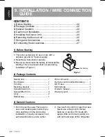 Preview for 22 page of Clarion CZ500E Owner'S Manual & Installation Manual