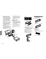 Preview for 150 page of Clarion CZ702E Owner'S Manual & Installation Manual