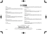 Preview for 20 page of Clarion CZ703E Owner'S Manual & Installation Manual