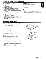 Preview for 11 page of Clarion D8ZBSUS8 Owner'S Manual