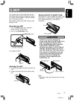 Предварительный просмотр 7 страницы Clarion DB166 Owner'S Manual