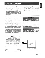 Предварительный просмотр 5 страницы Clarion DB255 Owner'S Manual