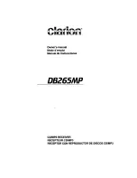 Preview for 1 page of Clarion DB265MP Owner'S Manual