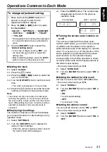 Preview for 21 page of Clarion DB285USB Owner'S Manual