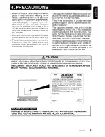 Предварительный просмотр 5 страницы Clarion DB345MP Owner'S Manual