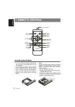 Предварительный просмотр 6 страницы Clarion DB356MP Owner'S Manual