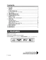 Preview for 2 page of Clarion DB365USB Owner'S Manual