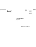 Preview for 22 page of Clarion DB415 Owner'S Manual