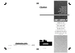 Preview for 1 page of Clarion DB538RMP Owner'S Manual