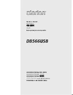 Preview for 1 page of Clarion DB566USB Owner'S Manual