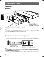 Preview for 74 page of Clarion DB625MP Owner'S Manual