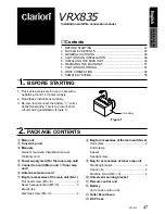 Preview for 1 page of Clarion DCZ625 Installation And Wire Connection Manual