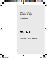 Clarion DGL373 Owner'S Manual preview