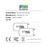 Preview for 2 page of Clarion DMSL-010FH6 Quick Start Manual