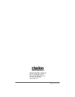 Предварительный просмотр 16 страницы Clarion DPX1001.2 Operating & Installation Manual