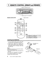 Preview for 8 page of Clarion DRB3657 Owner'S Manual