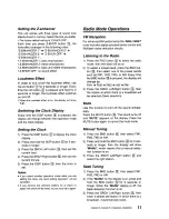 Preview for 11 page of Clarion DRB3657 Owner'S Manual