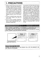 Предварительный просмотр 2 страницы Clarion DRX4575 Owner'S Manual