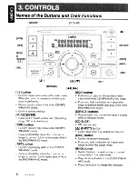 Предварительный просмотр 6 страницы Clarion DUZ3855AT Owner'S Manual