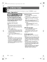 Preview for 12 page of Clarion DUZ385SAT Owner'S Manual