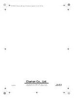 Preview for 41 page of Clarion DUZ385SAT Owner'S Manual