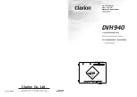 Preview for 1 page of Clarion DVH940 Owner'S Manual