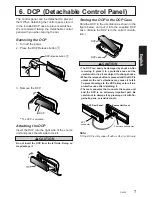 Предварительный просмотр 5 страницы Clarion DX425 Owner'S Manual