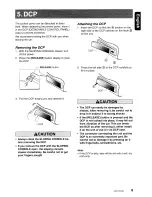 Предварительный просмотр 9 страницы Clarion DXZ1SSMC Owner'S Manual