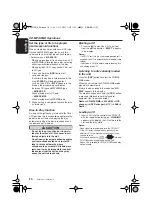 Preview for 20 page of Clarion DXZ276MP Owner'S Manual