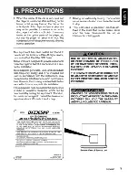 Предварительный просмотр 7 страницы Clarion DXZ365MP Owner'S Manual