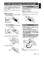 Предварительный просмотр 9 страницы Clarion DXZ365MP Owner'S Manual