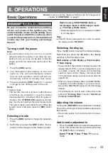 Preview for 11 page of Clarion DXZ366MP Owner'S Manual