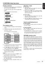 Preview for 17 page of Clarion DXZ366MP Owner'S Manual