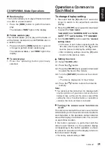 Preview for 19 page of Clarion DXZ366MP Owner'S Manual