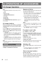 Preview for 22 page of Clarion DXZ366MP Owner'S Manual