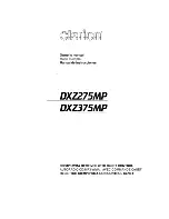 Предварительный просмотр 1 страницы Clarion DXZ375MP Owner'S Manual