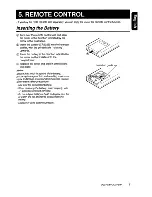 Предварительный просмотр 11 страницы Clarion DXZ375MP Owner'S Manual