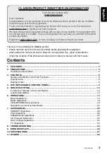 Preview for 3 page of Clarion DXZ385 Owner'S Manual