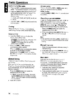 Preview for 16 page of Clarion DXZ385US8 Owner'S Manual