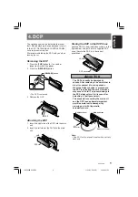 Предварительный просмотр 5 страницы Clarion DXZ448R Owner'S Manual