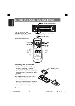 Предварительный просмотр 6 страницы Clarion DXZ448R Owner'S Manual