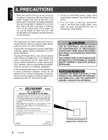 Preview for 8 page of Clarion DXZ465MP Owner'S Manual