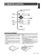 Preview for 11 page of Clarion DXZ465MP Owner'S Manual