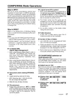 Preview for 17 page of Clarion DXZ465MP Owner'S Manual