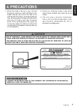 Предварительный просмотр 7 страницы Clarion DXZ466MP Owner'S Manual