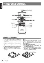 Предварительный просмотр 10 страницы Clarion DXZ466MP Owner'S Manual