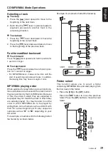 Предварительный просмотр 19 страницы Clarion DXZ466MP Owner'S Manual