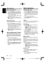 Preview for 10 page of Clarion DXZ546MP Owner'S Manual