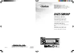 Предварительный просмотр 1 страницы Clarion DXZ558RMP Owner'S Manual