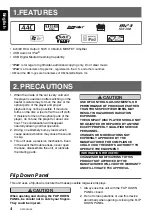 Preview for 4 page of Clarion DXZ585USB Owner'S Manual